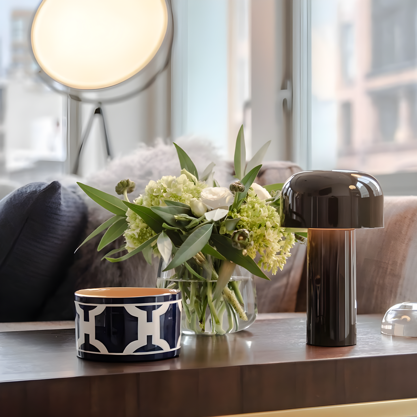Lampe de Table LED Sans Fil – LumiShroom-lampe de table-Olloret