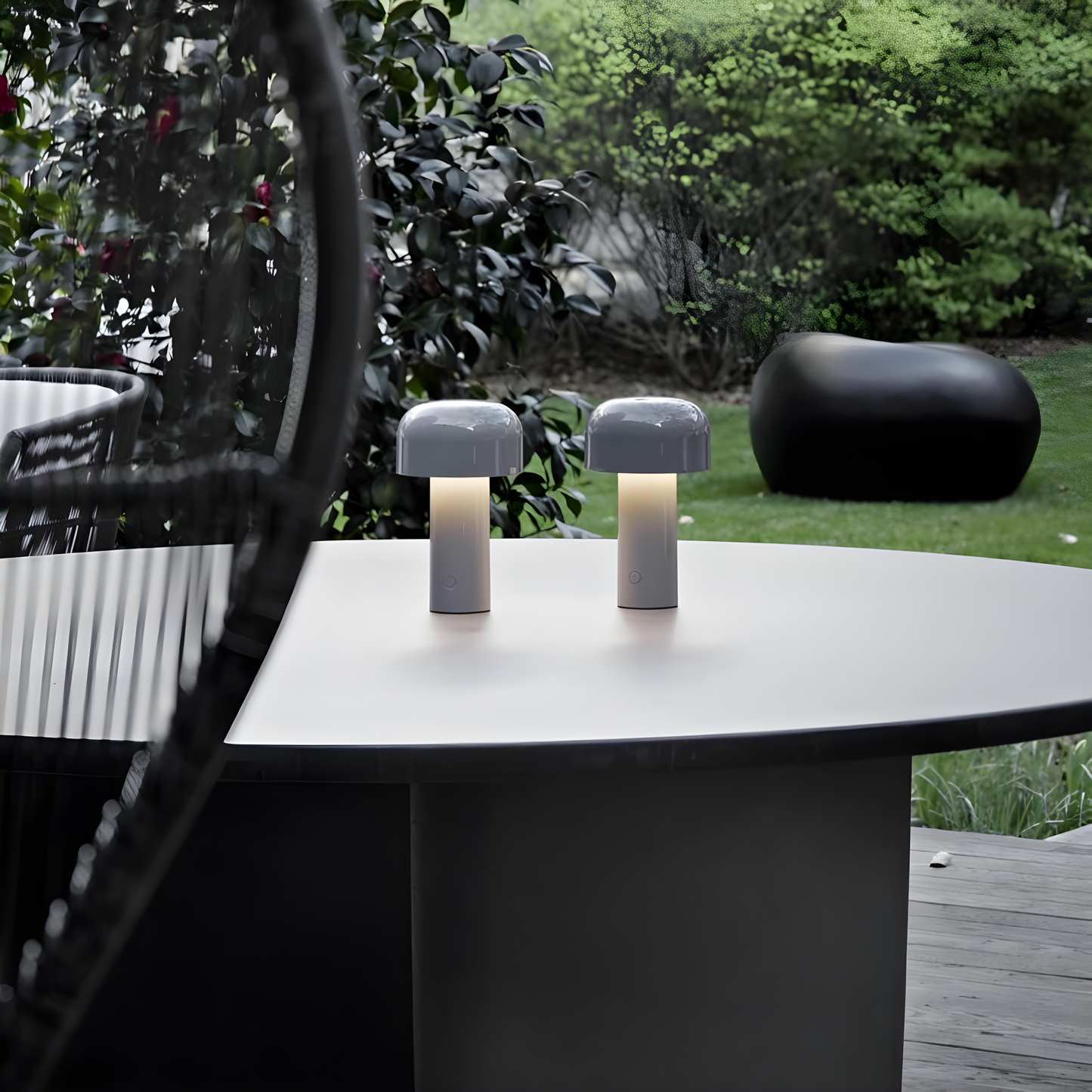 Lampe de Table LED Sans Fil – LumiShroom-lampe de table-Olloret