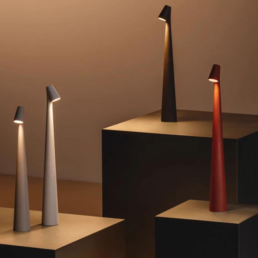 Lampe de Table LED Sans Fil Minimaliste – Nordic Elegance-lampe de table-Olloret