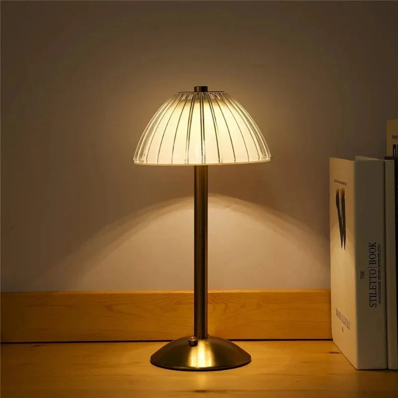 Lampe de Table LED à Trois Couleurs avec Dimmable - CrystaLux-lampe de table-Olloret