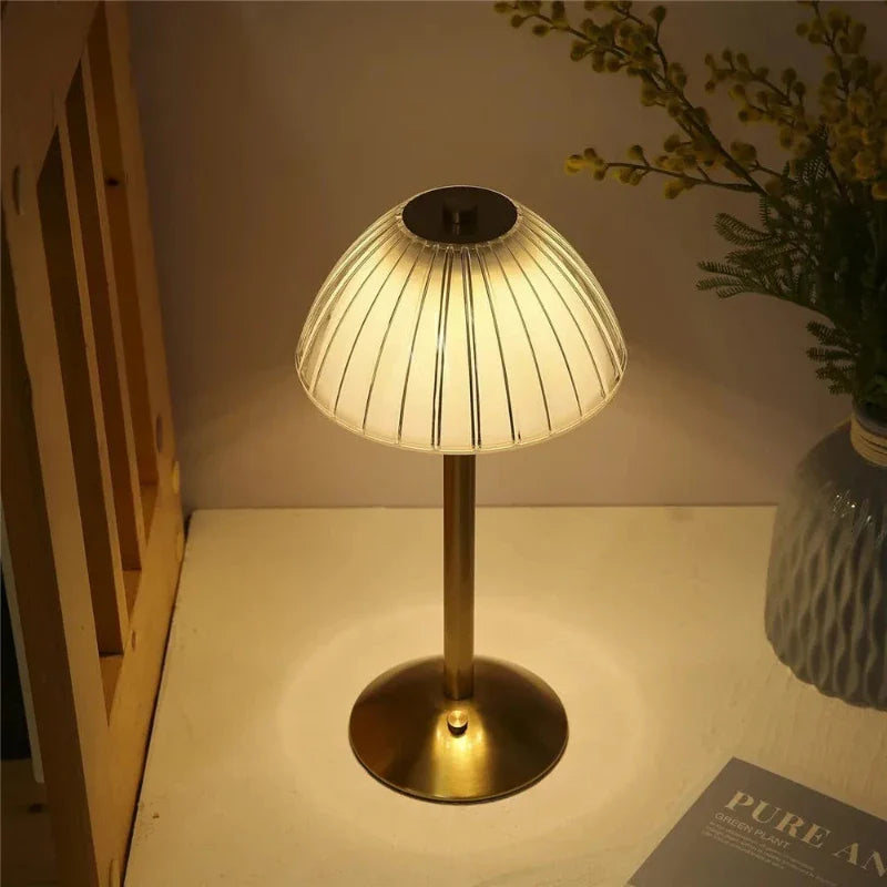 Lampe de Table LED à Trois Couleurs avec Dimmable - CrystaLux-lampe de table-Olloret