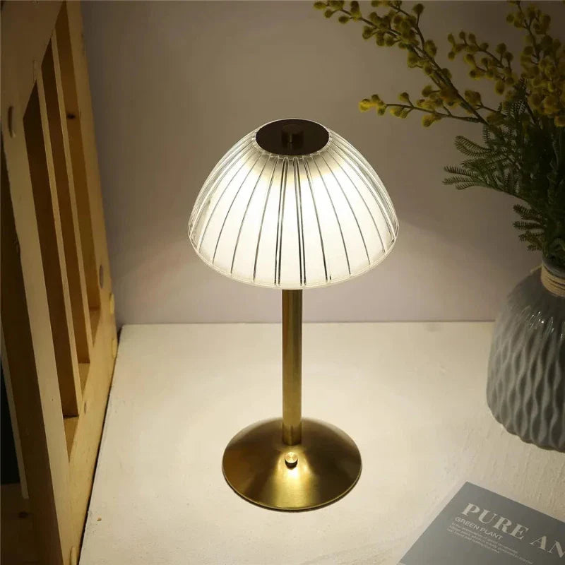 Lampe de Table LED à Trois Couleurs avec Dimmable - CrystaLux-lampe de table-Olloret