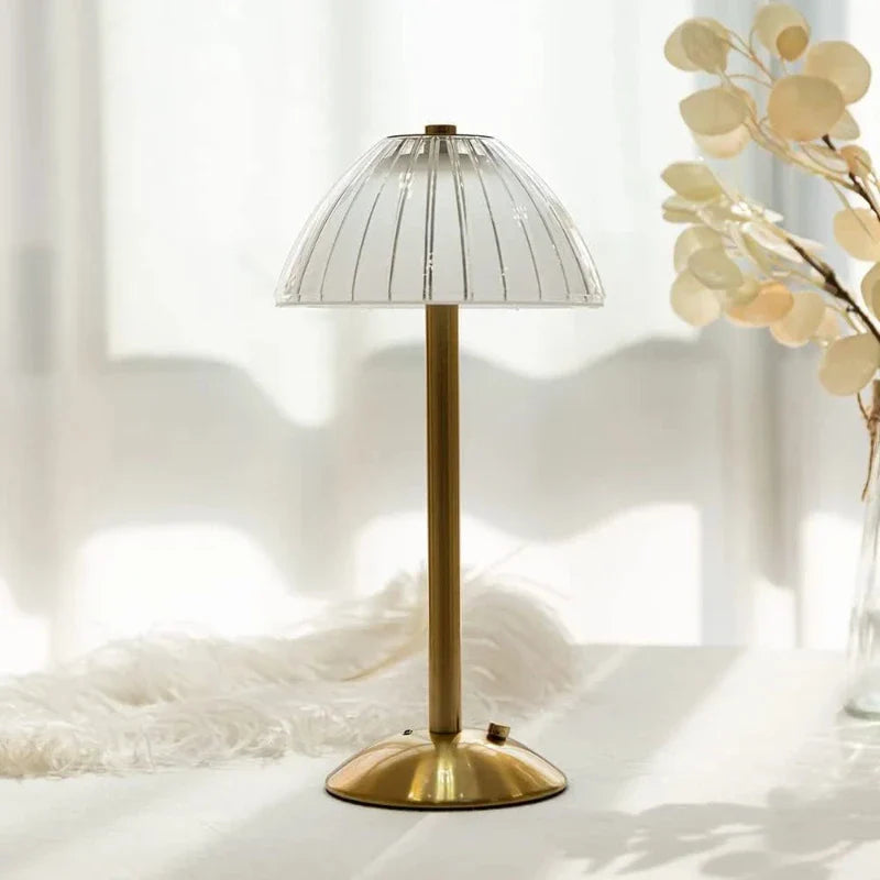 Lampe de Table LED à Trois Couleurs avec Dimmable - CrystaLux-lampe de table-Olloret
