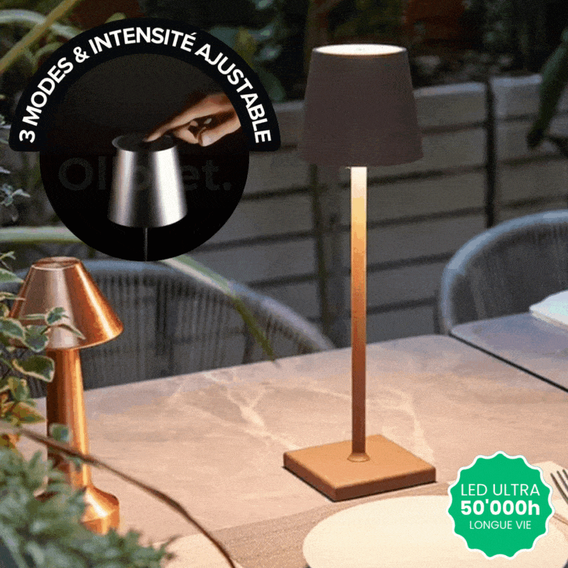 Lampe de Table Rechargeable Sans Fil - Nordiclight
