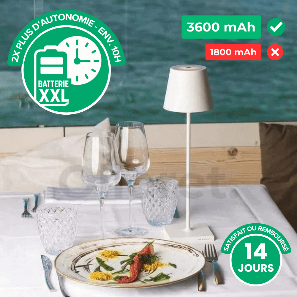 Lampe de Table Rechargeable Sans Fil - Nordiclight