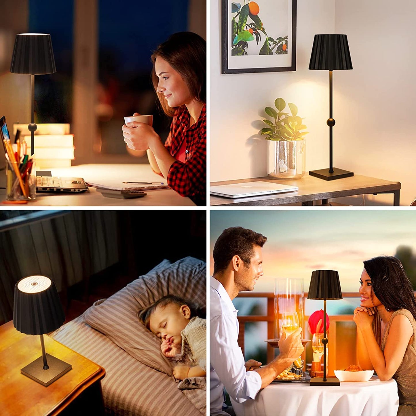 Lampe de Table Sans Fil - Stepless-lampe de table-Olloret