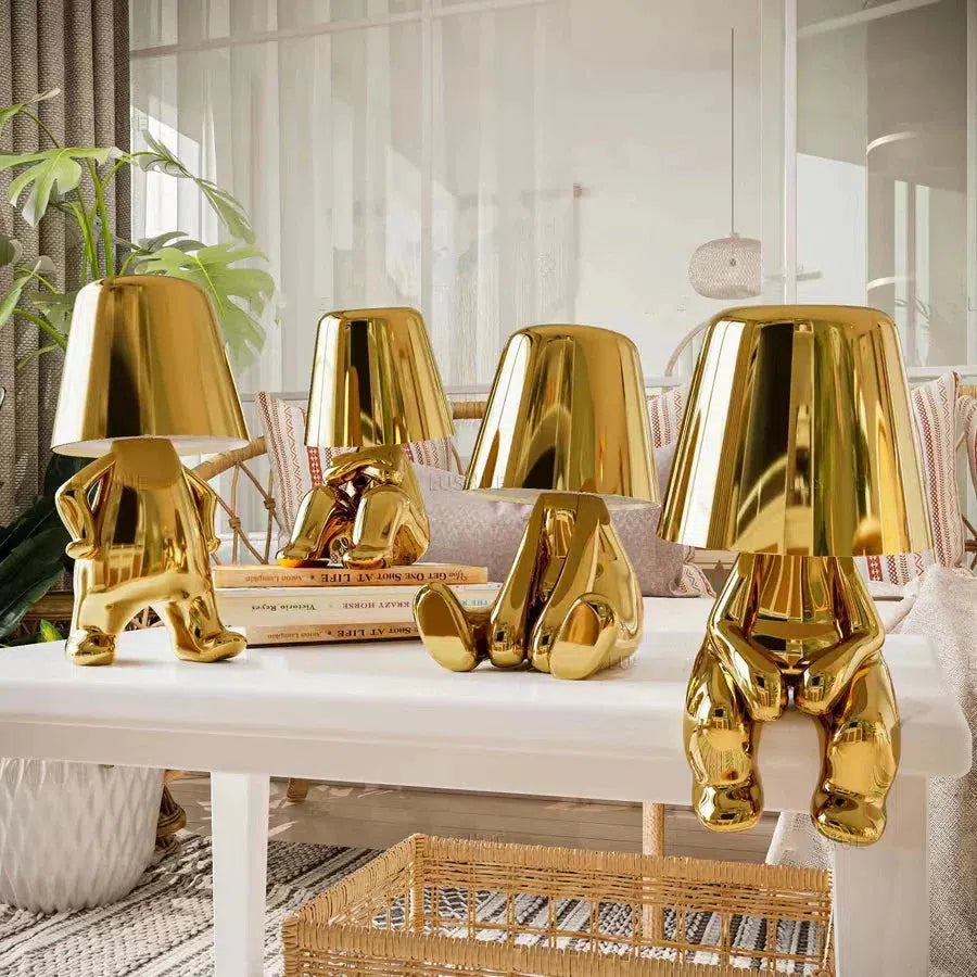 Lampe de Table Sans Fil - Thinker-lampe de table-Olloret