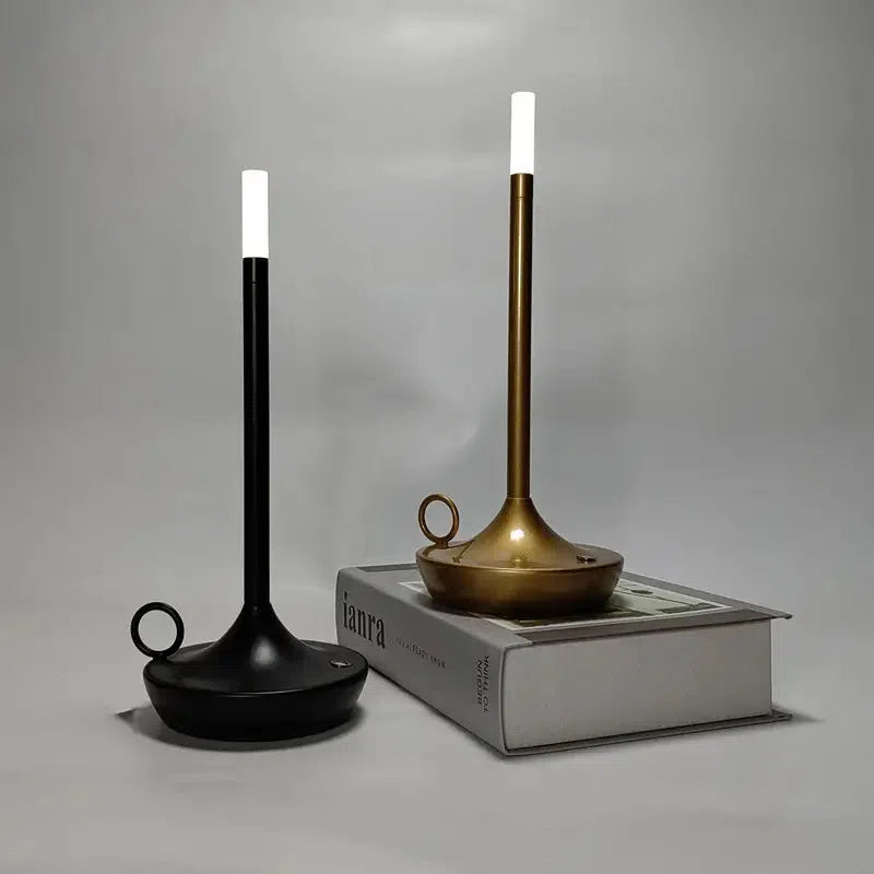 Lampe de Table Sans Fil - WickGlow-lampe de table-Olloret