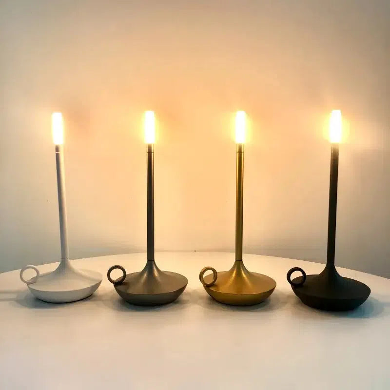 Lampe de Table Sans Fil - WickGlow-lampe de table-Olloret
