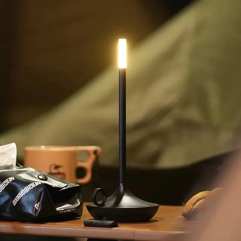 Lampe de Table Sans Fil - WickGlow-lampe de table-Olloret