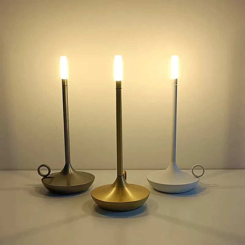 Lampe de Table Sans Fil - WickGlow-lampe de table-Olloret