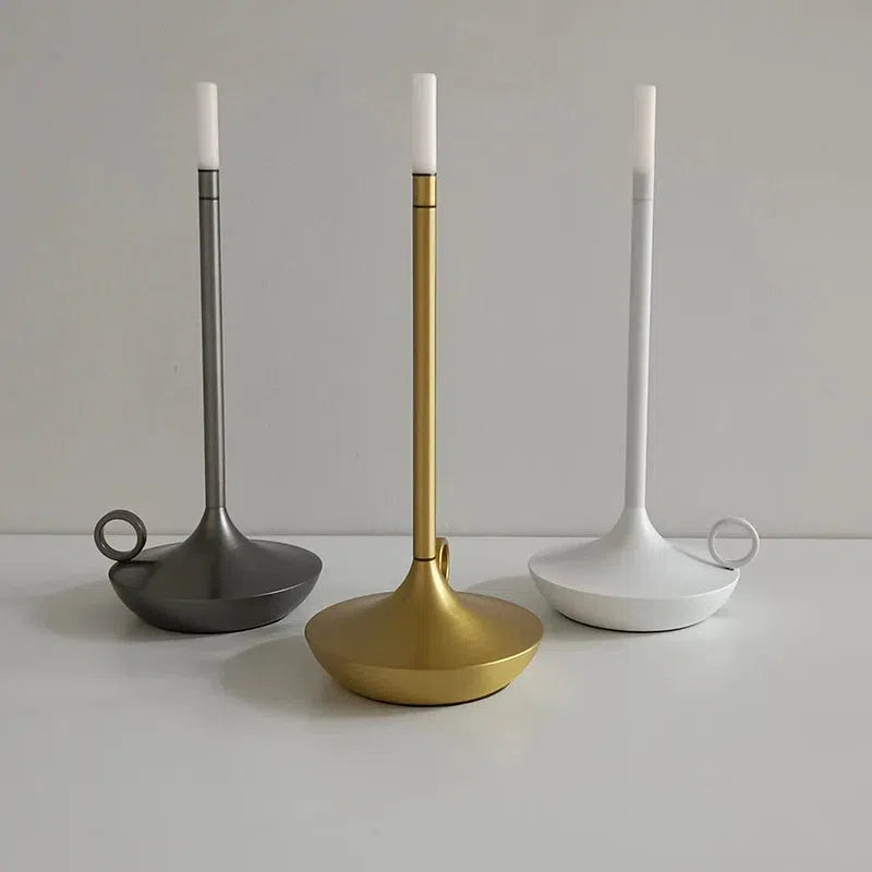 Lampe de Table Sans Fil - WickGlow-lampe de table-Olloret