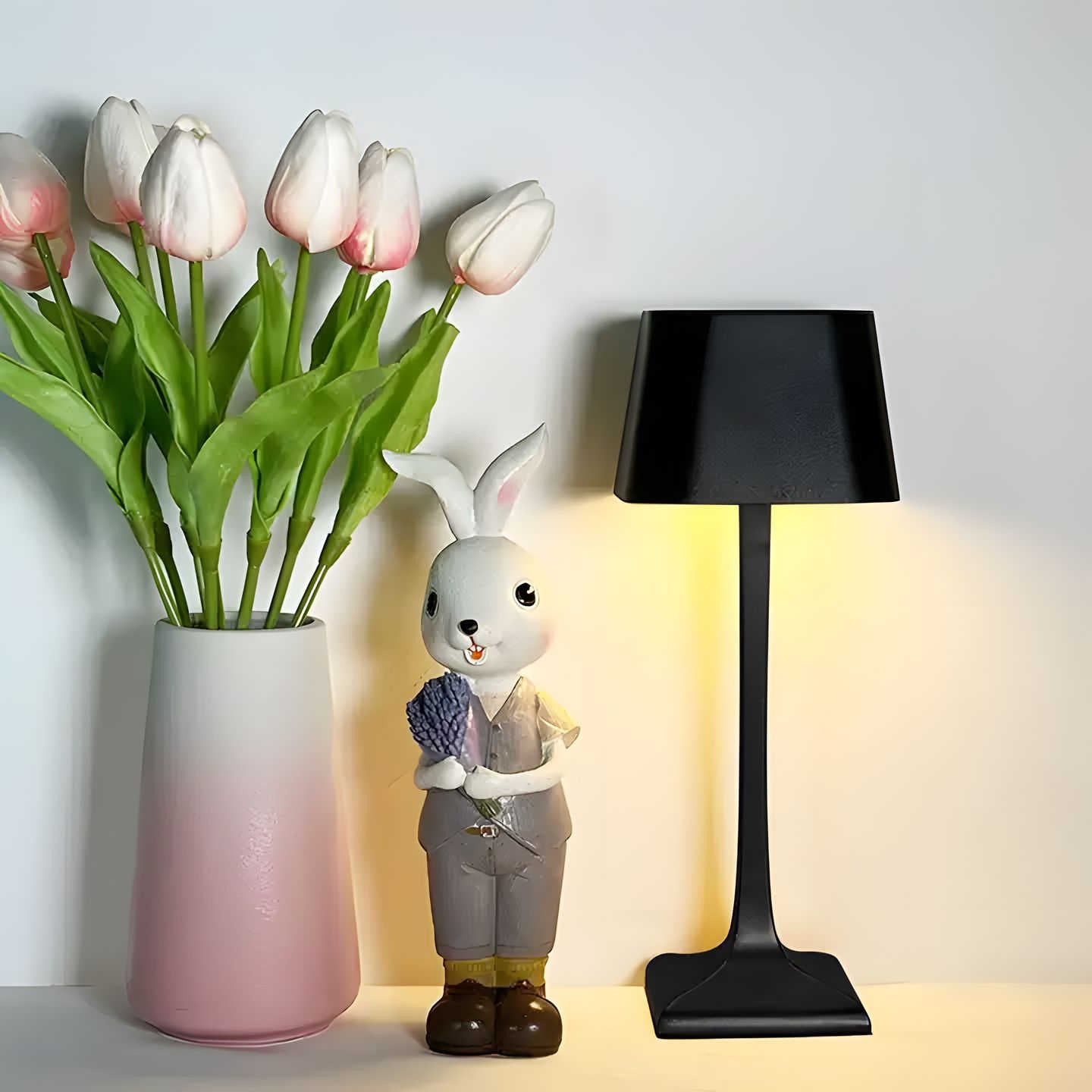 Lampe de Table Sans Fil avec Contrôle Tactile - Eleganza-lampe de table-Olloret
