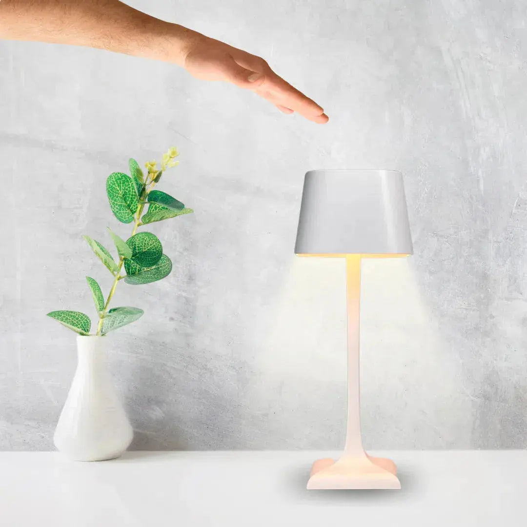 Lampe de Table Sans Fil avec Contrôle Tactile - Eleganza Olloret