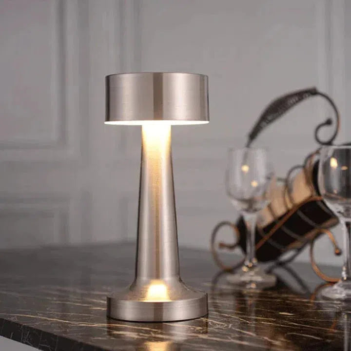 Lampe de Table Tactile Élégante - Touché d'Or-lampe de table-Olloret