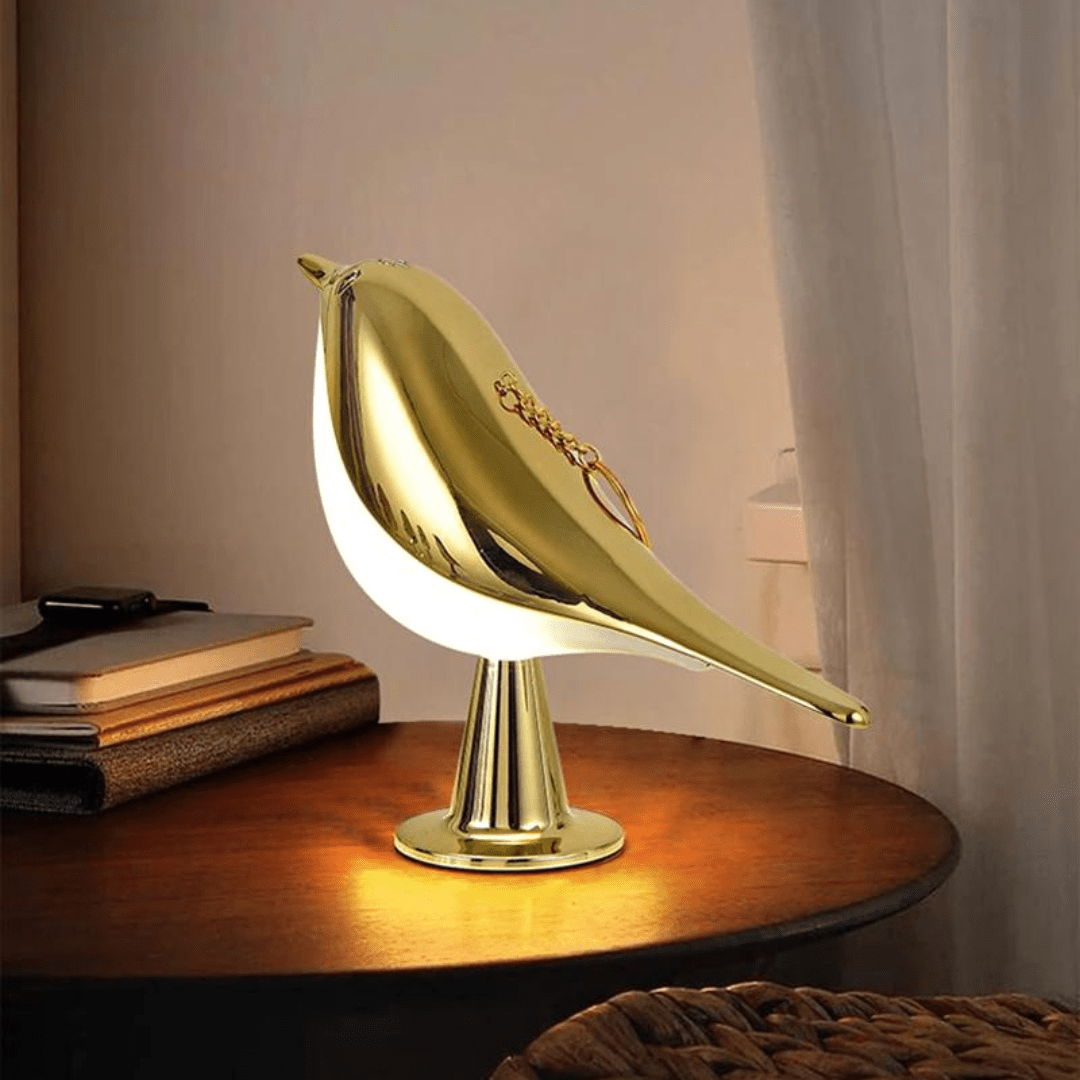 Lampe de Table Tactile Oiseau Poétique - LumiPoe-lampe de table-Olloret