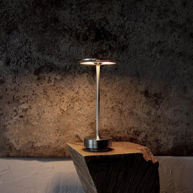 Lampe de Table Tactile Sans Fil Élégante - Astra-lampe de table-Olloret