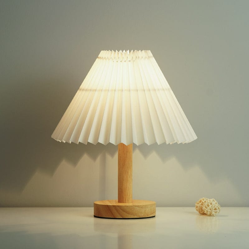 Lampe de Table Tactile en Bois Massif - Korealux-lampe de table-Olloret