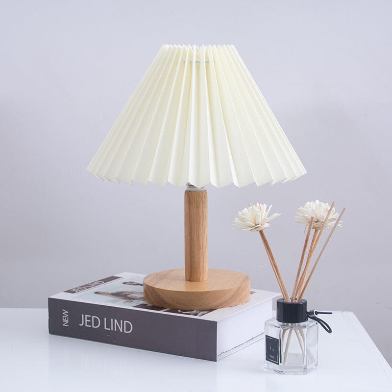 Lampe de Table Tactile en Bois Massif - Korealux-lampe de table-Olloret
