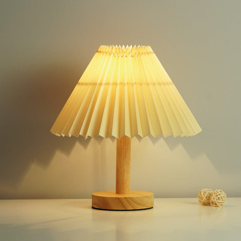 Lampe de Table Tactile en Bois Massif - Korealux-lampe de table-Olloret