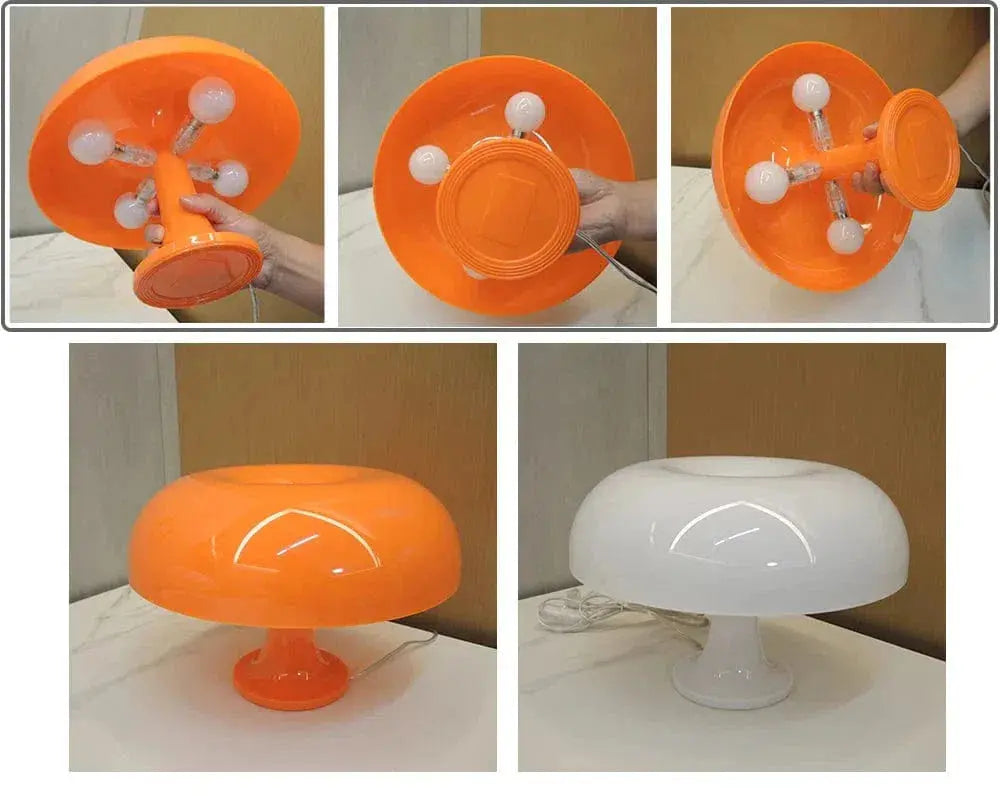 Lampe de table nordique en forme de champignon Olloret