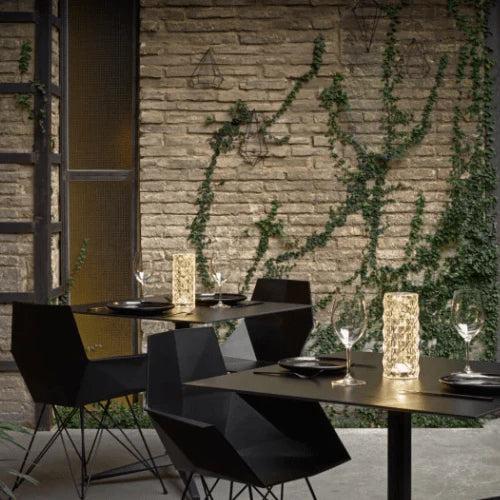 Lampe en Cristal Élégante Tactile - LumiBliss-lampe de table-Olloret