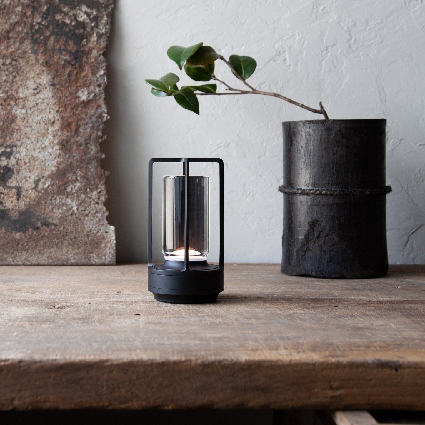 Lampe en Cristal Tactile Sans Fil - Aurora-lampe de table-Olloret