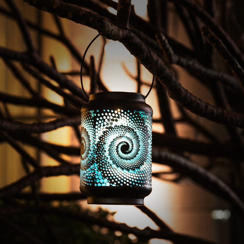 Lanterne Solaire Écologique à Effet Tourbillon pour Extérieur – Elara-lampe solaire extérieur-Olloret