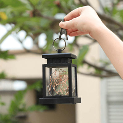 Lanterne Solaire Extérieure Rétro Élégante pour Jardin – Solara-lampe solaire extérieur-Olloret