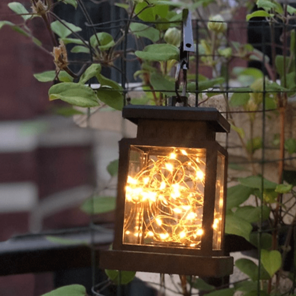 Lanterne Solaire Extérieure Rétro Élégante pour Jardin – Solara-lampe solaire extérieur-Olloret