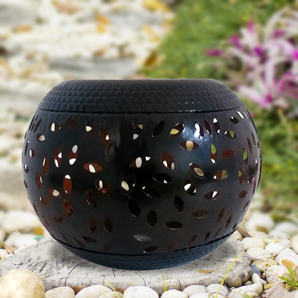 Lanterne Solaire d'Extérieur avec Effet Flamme Hypnotisant – Lumisoleil-lampe solaire extérieur-Olloret