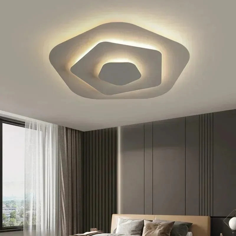 Plafonnier LED Luminaire Design en Spirale Raffiné - Helixa-Plafonnier-Olloret
