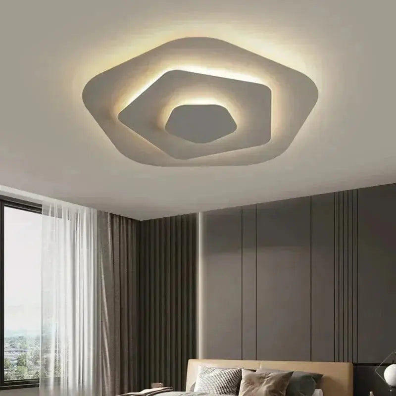 Plafonnier LED Luminaire Design en Spirale Raffiné - Helixa Olloret