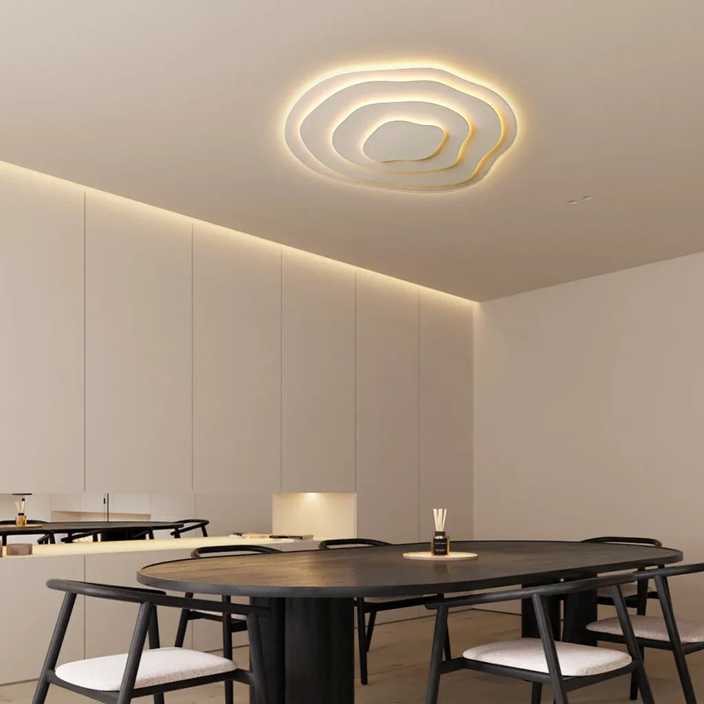 Plafonnier LED Luminaire Moderne Minimaliste en Acrylique - Mimir-Plafonnier-Olloret