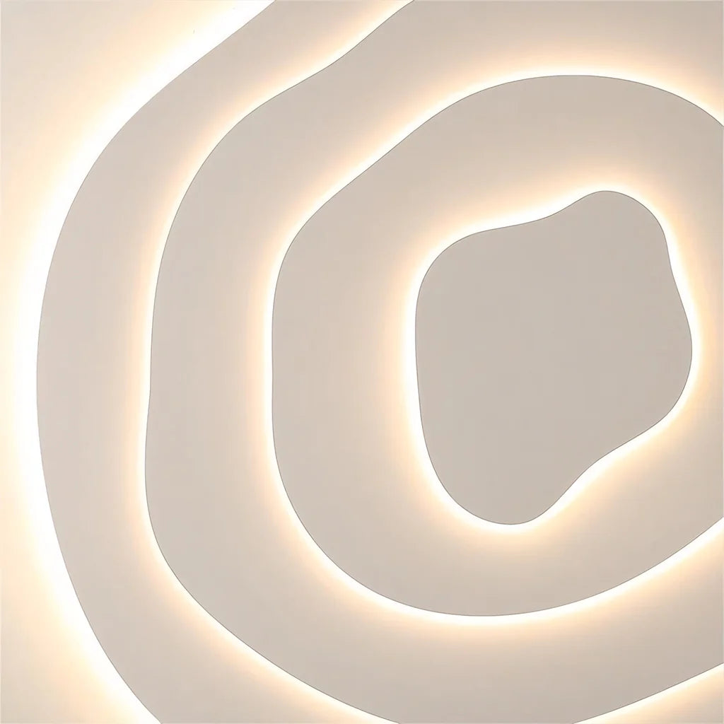 Plafonnier LED Luminaire Moderne Minimaliste en Acrylique - Mimir-Plafonnier-Olloret