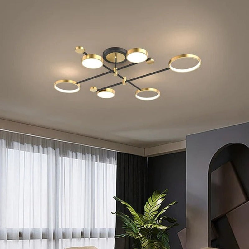 Plafonnier Luminaire Élégant et Minimaliste - Piatto-Plafonnier-Olloret