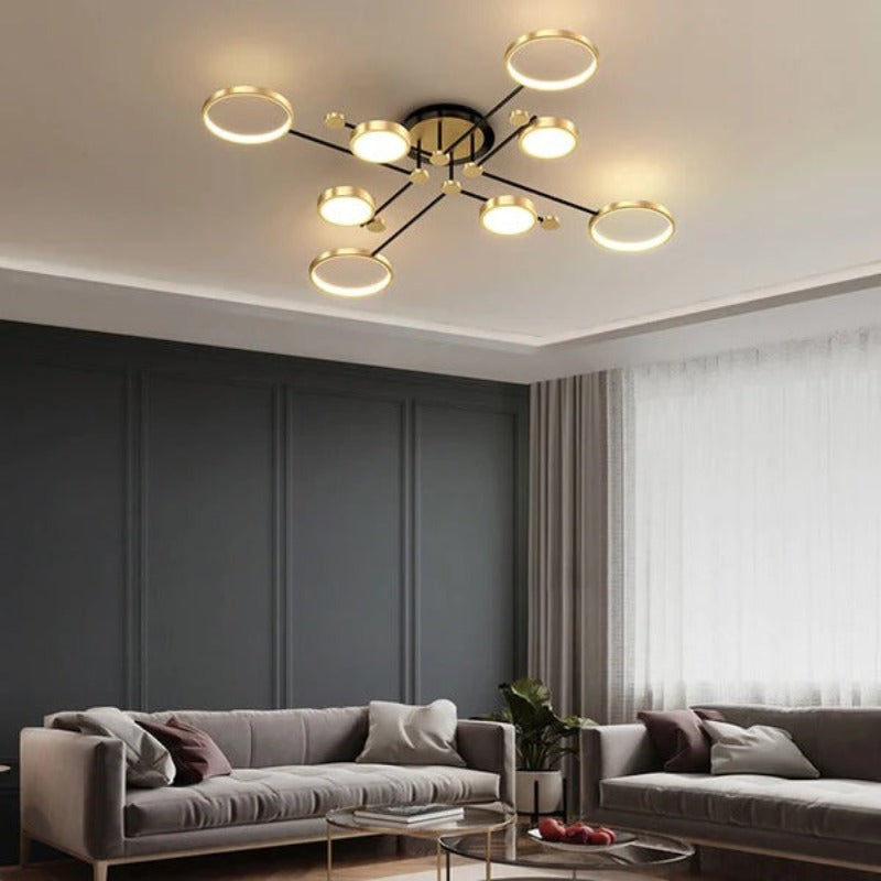 Plafonnier Luminaire Élégant et Minimaliste - Piatto-Plafonnier-Olloret