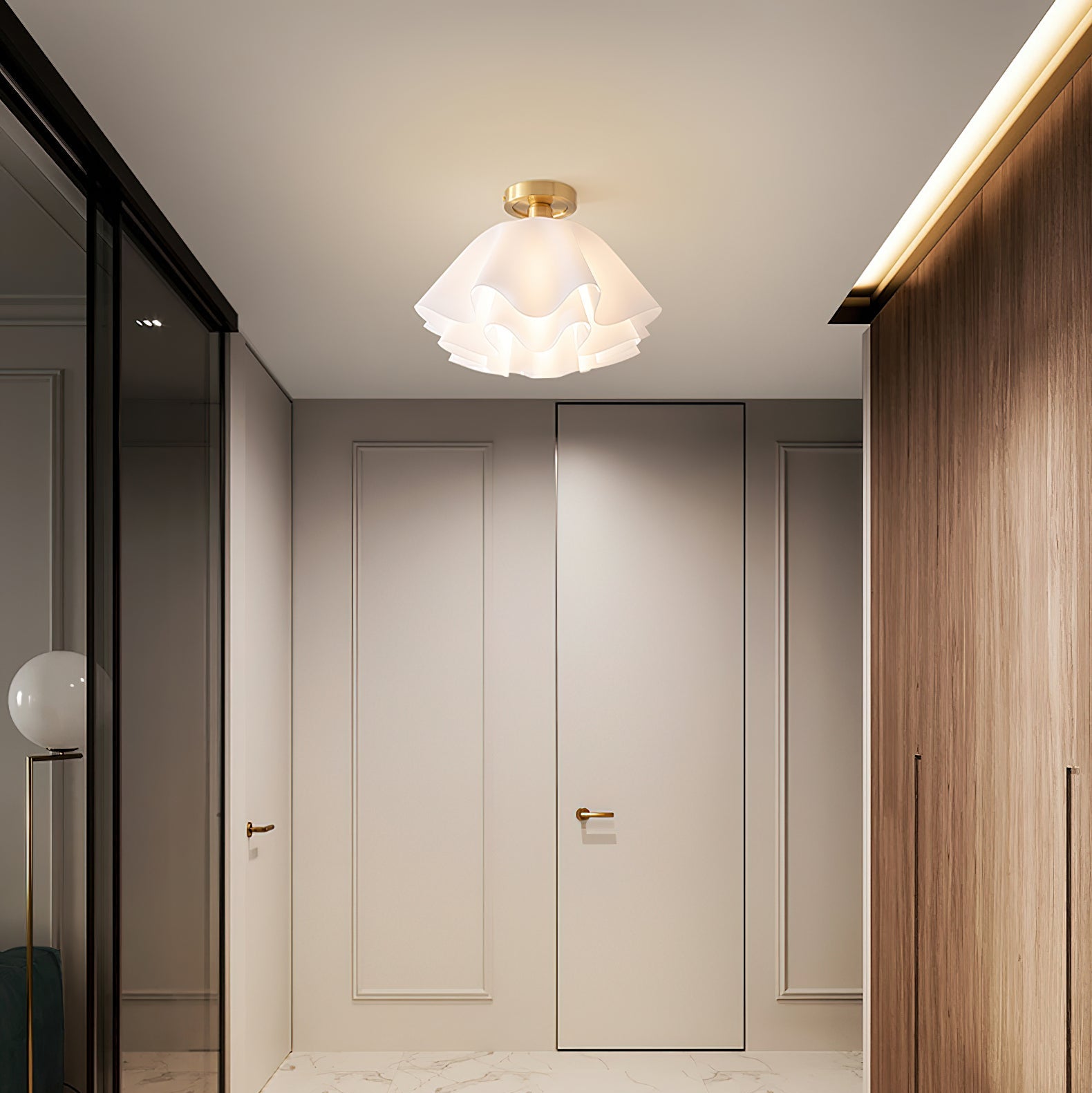 Plafonnier Luminaire Élégant et Moderne - Gailon-Plafonnier-Olloret