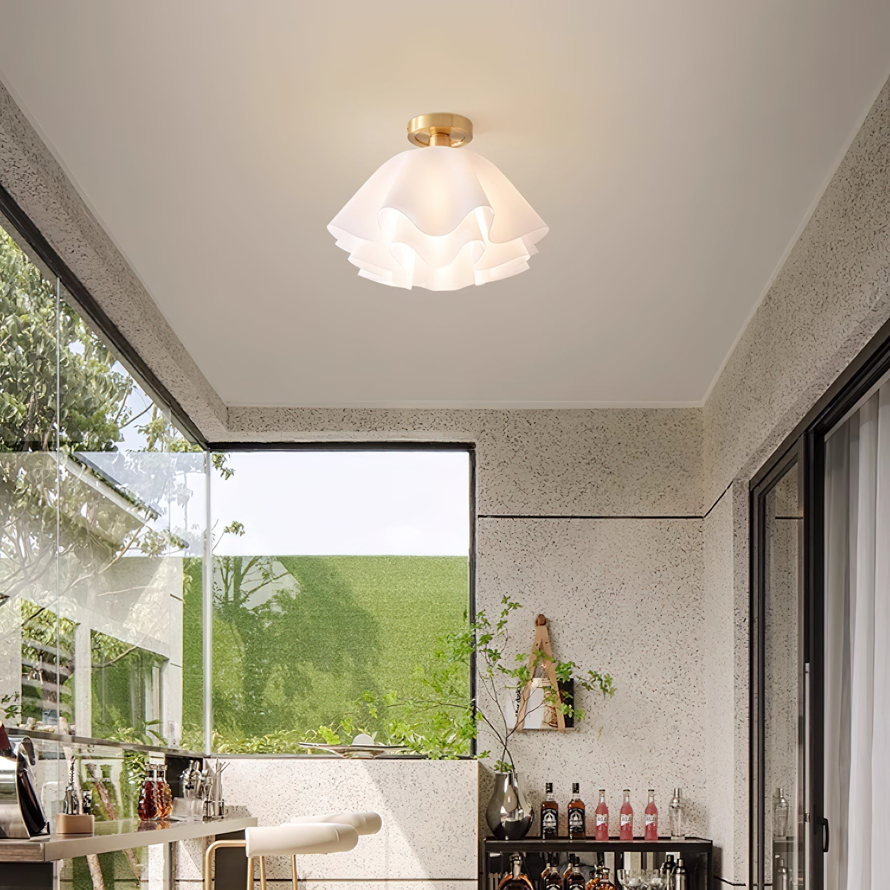 Plafonnier Luminaire Élégant et Moderne - Gailon-Plafonnier-Olloret