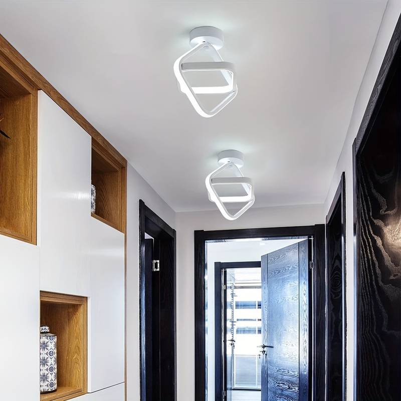 Plafonnier Luminaire LED Design Artistique Torsadé - Twista-Plafonnier-Olloret