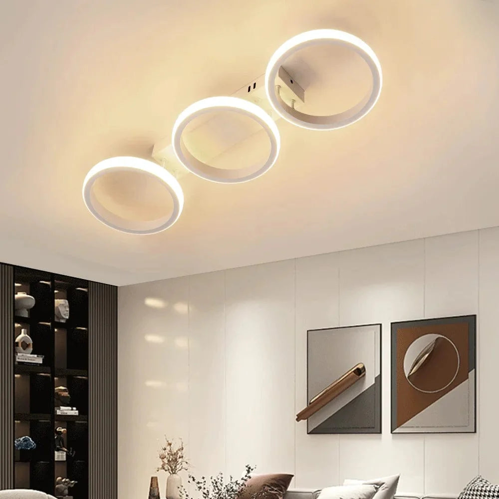 Plafonnier Luminaire LED Design Circulaire Élégant - Circa-Plafonnier-Olloret