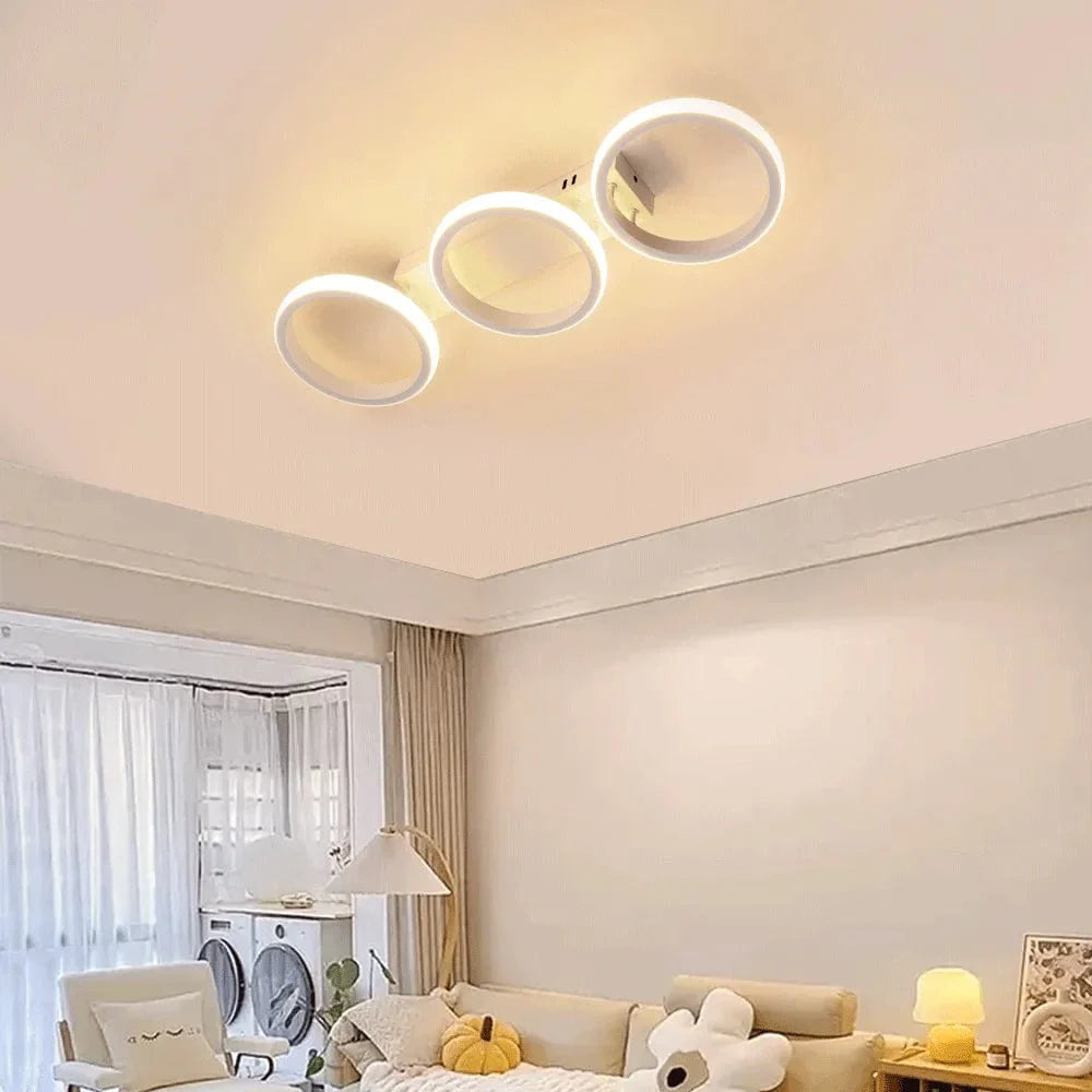 Plafonnier Luminaire LED Design Circulaire Élégant - Circa-Plafonnier-Olloret