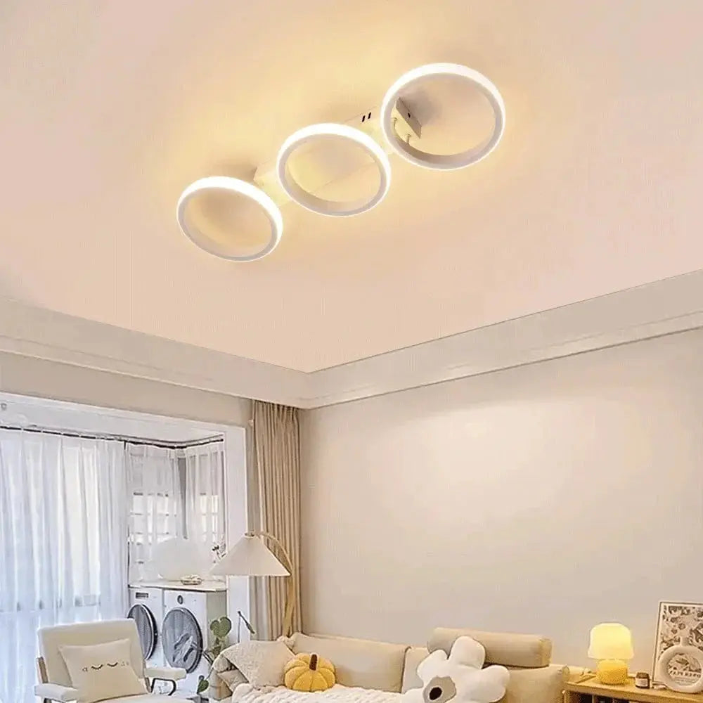 Plafonnier Luminaire LED Design Circulaire Élégant - Circa Olloret