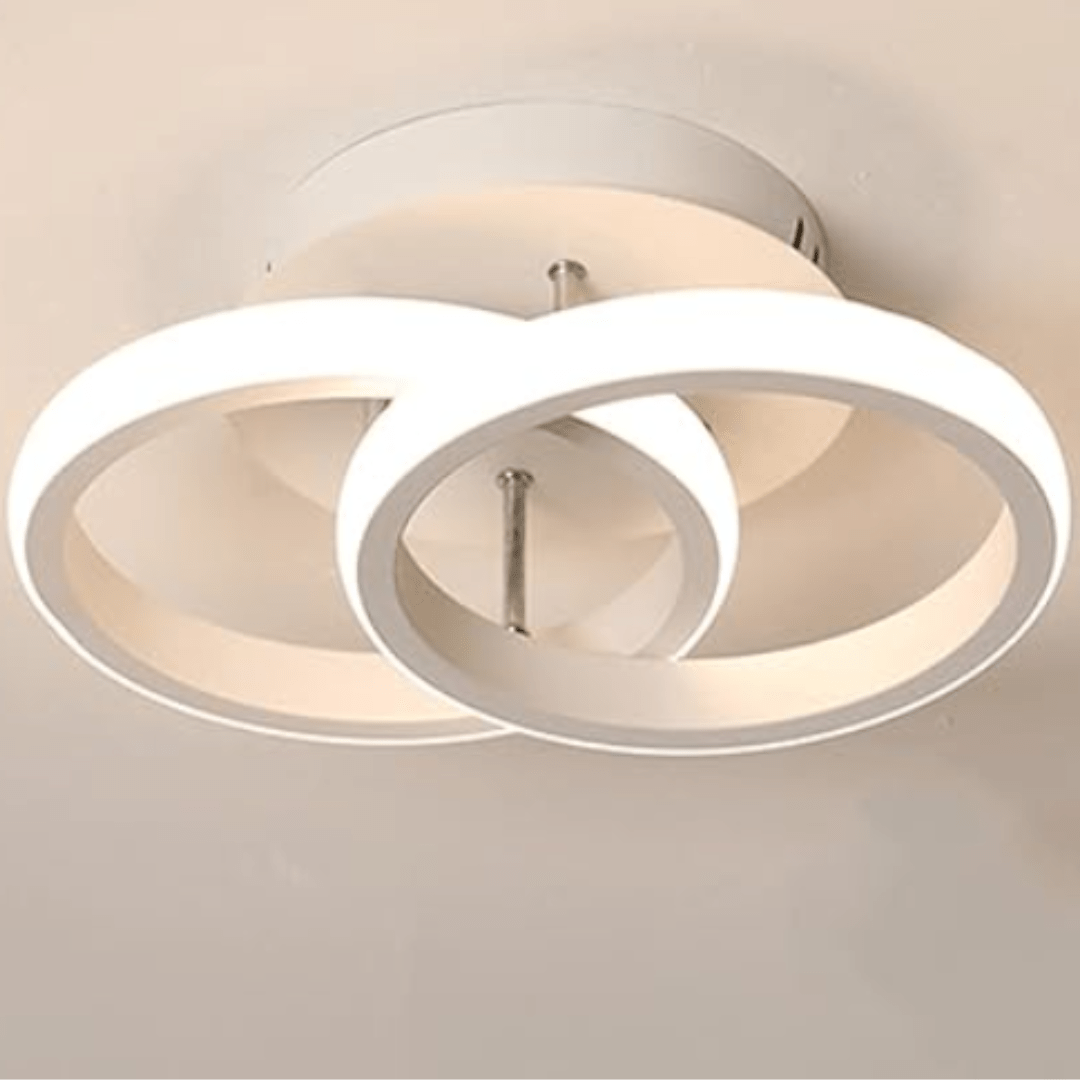 Plafonnier Luminaire LED Design Circulaire Superposé - Orbix-Plafonnier-Olloret