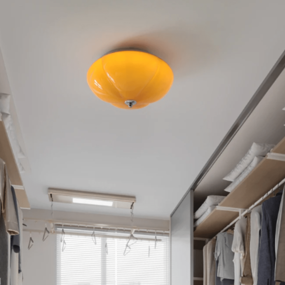 Plafonnier Luminaire LED Design Rétro Citrouille - Pumpa-Plafonnier-Olloret