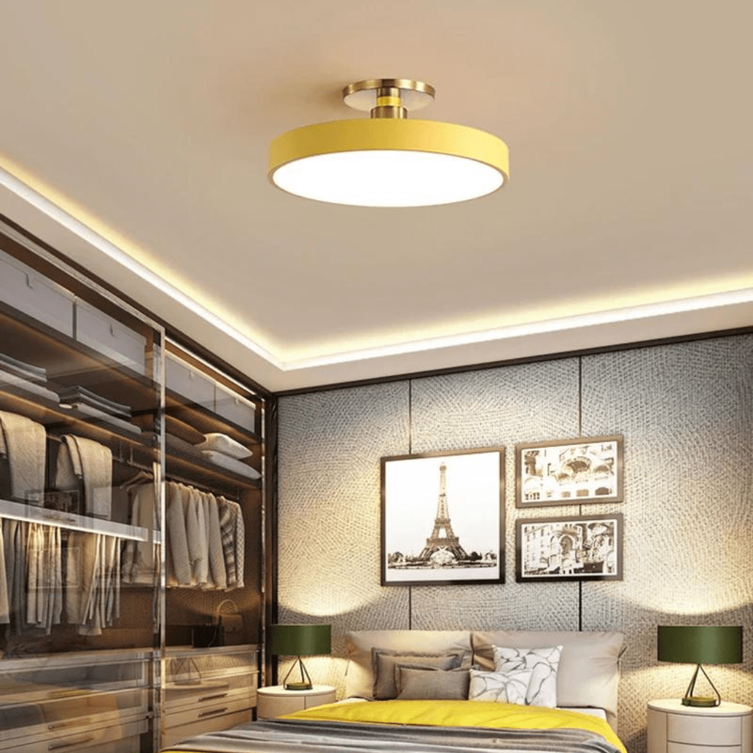 Plafonnier Luminaire LED Nordique Moderne - Scandora-Plafonnier-Olloret