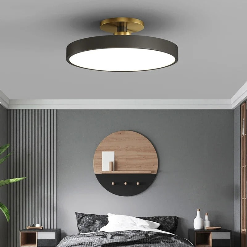 Plafonnier Luminaire LED Nordique Moderne - Scandora-Plafonnier-Olloret