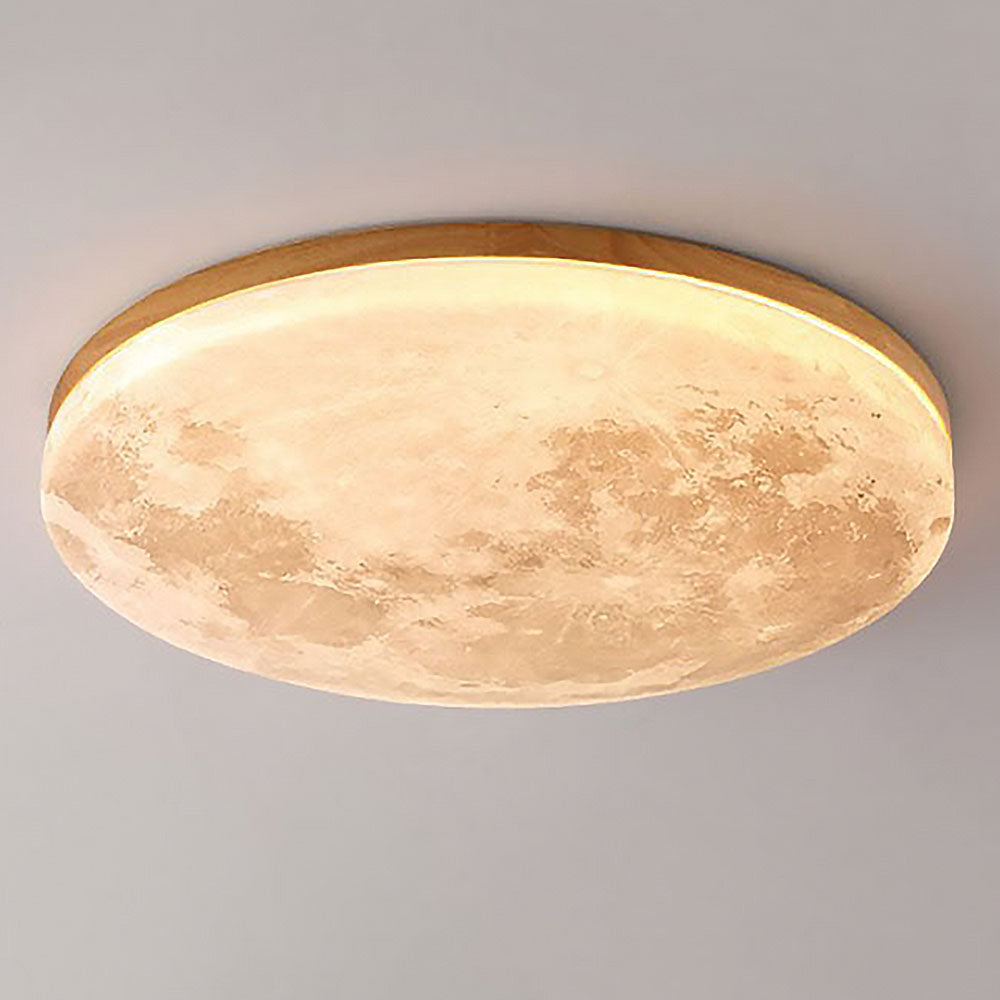 Plafonnier Luminaire Lune Élégant et Apaisant - Moonlamp-Plafonnier-Olloret