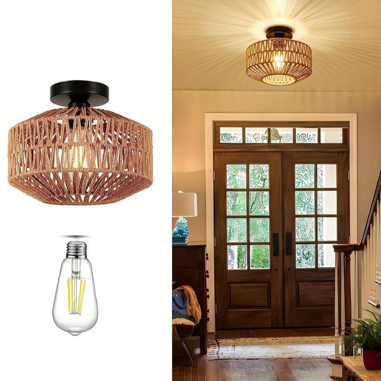 Plafonnier Luminaire Style Bohème Élégant - Bohema-Plafonnier-Olloret