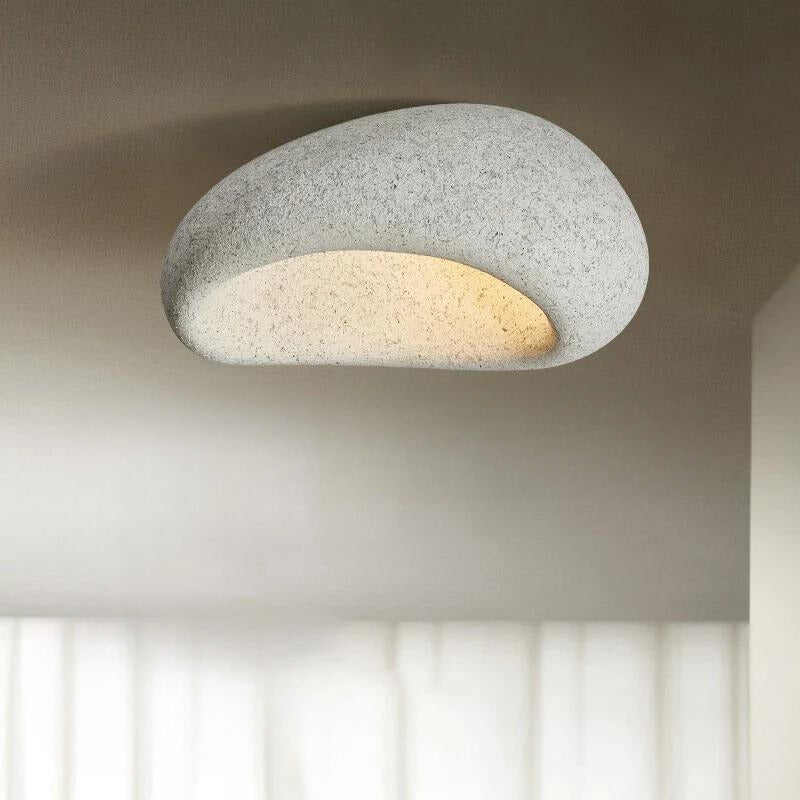 Plafonnier Luminaire Style Wabi-Sabi Naturel et Élégant - Saburo-Plafonnier-Olloret